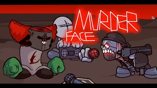 Murderface Tricky vs Hank  Friday Night Funkin Mod [upl. by Eigla]