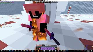 Minecraft PvP1 Times when you try to play while your lagging [upl. by Orlantha]