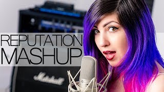 TAYLOR SWIFT REPUTATION MASHUP  All 15 Songs in 7 Minutes [upl. by Eelra558]