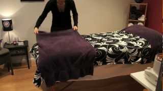 How to make a comfortable therapy bed  Salon Secrets [upl. by Kenzi476]