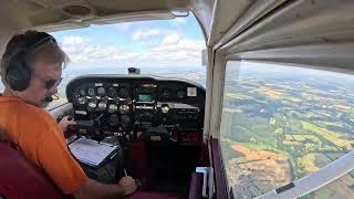 Cessna 172  Time Lapse  4K  Halfpenny Green [upl. by Tita]