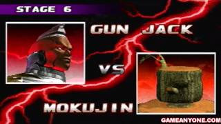 Tekken 3  HD  Gun Jack Playthrough [upl. by Rocker]