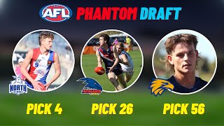 Full 2023 AFL Draft Predictions  ALL 58 PICKS [upl. by Oretos]