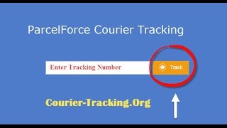 ParcelForce Courier Tracking Guide [upl. by Hussar]