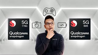 BGMI Test Snapdragon 778G vs Snapdragon 695 Which one is Better [upl. by Ithaman]