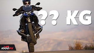 Das wiegt die BMW R 1300 GS wirklich 1000PS Mittagspause [upl. by Ademla]