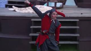 Act 2 Scene 2  The Tempest  Shakespeare  Brownsea Open Air Theatre  Trinculo [upl. by Sihon]