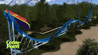 Pipe Scream Review Cedar Point Zamperla Disco Coaster [upl. by Weigle]