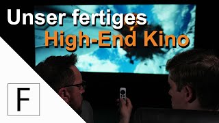 Unser HighEnd Kino ist fertig  Kino Umbau Part 3 [upl. by Eenehs398]