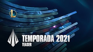 Teaser da transmissão ao vivo – Temporada 2021  League of Legends [upl. by Arrac]