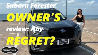 FULL OWNERS REVIEW SUBARU FORESTER [upl. by Etnovad]