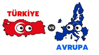 Türkiye vs Avrupa Birliği  Ülkeler Savaşıyor  Müttefikler [upl. by Aninaig]