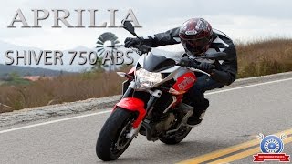 APRILIA SHIVER 750 ABS REVIEW [upl. by Htebarual]