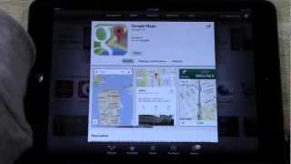 iPad Mini  How to Download Google Maps​​​  H2TechVideos​​​ [upl. by Nagar]