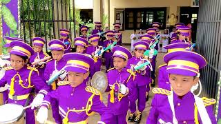 Purple cute Kids Band playing දන්නෝ බුදුන්ගේ Danno budunge On Prefect Day 2024 [upl. by Ehcram640]