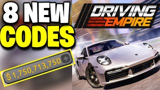 SEPTEMBER⚡⚠️DRIVING EMPIRE ROBLOX CODES 2024  DRIVING EMPIRE REDEEM CODES [upl. by Kondon]