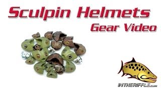 Fish Skull Sculpin Helmet Fly Tying Instructions and How To Tie Directions [upl. by Veedis]