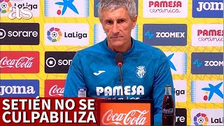 VILLARREAL  QUIQUE SETIÉN y su FRASE en rueda de prensa que NO SENTARÁ nada BIEN  Diario AS [upl. by Eiderf]