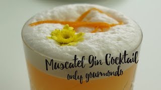 Muscatel Gin Cocktail Rezept Gourmondo Food Studio [upl. by Deirdre]