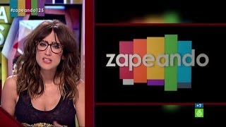 Ana Morgade quotEstá todo conectado Fijaos en este programa sin ir más lejos Zapeandoquot [upl. by Ahel270]