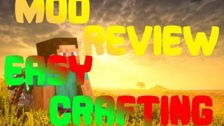 MOD REVIEW  EASY CRAFTING MOD  MINECRAFT 151 HDGERMANDEUTSCH [upl. by Vershen]