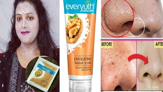 How to Use Face Scrubs  Everyuth Scrub  How to Apply Face Scrub at Home Hindi [upl. by Atirres]