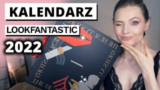 KALENDARZ ADWENTOWY LOOKFANTASTIC 2022 🥱 Unboxing  kod zniżkowy [upl. by Aikram]