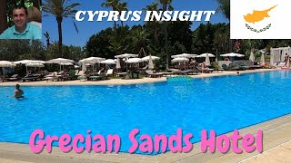 Grecian Sands Hotel Ayia Napa Cyprus  A Tour Around [upl. by Roath]