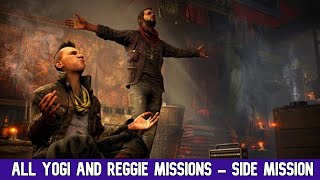 Far Cry 4 All Yogi And Reggie Missions and Cutscenes  Side Mission [upl. by Aicssej951]