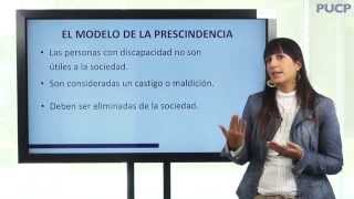 PUCP  ¿Qué es el modelo social de la discapacidad [upl. by Ruthe718]