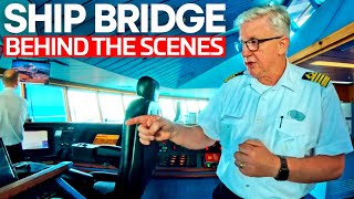 Cruise Ship Bridge Technology Explained by the Captain VIP Access [upl. by Borlow176]