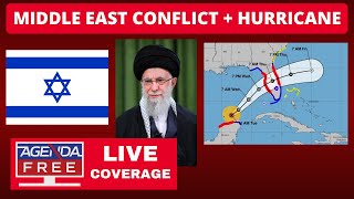 Israel Iran amp Hezbollah War  Florida Hurricane Milton  LIVE Double Breaking News Coverage [upl. by Roxi]