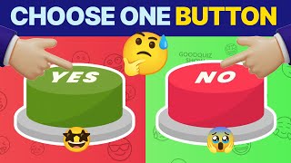 Choose One Button 😱 YES or NO Challenge 🟢🔴 [upl. by Nehgem]