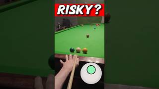 Snooker Long Pots Risky Shots ⚠️ GoPro Headcam POV [upl. by Ahsemak356]