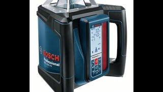 Unpacking  unboxing Rotation Lasers Bosch GRL 500 HV  LR50 0601061B00 [upl. by Skylar655]