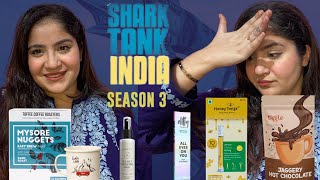 Trying SHARK TANK SEASON 3 Products  Hits and Misses😱👎🏽🫠 [upl. by Nehtanhoj]