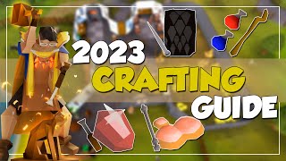 199 Crafting Guide 2023 OSRS  Fast Profit Efficient Roadmap [upl. by Isis]