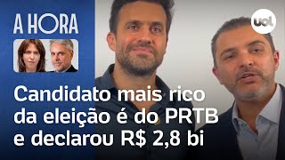 Eleição Candidato mais rico do Brasil é do partido de Marçal e faz excoach parecer pobre  Toledo [upl. by Elton]