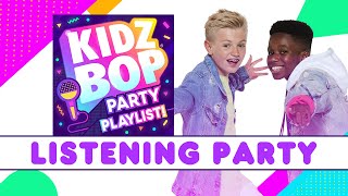 KIDZ BOP Party Playlist  UK Listening Party 80 Minutes [upl. by Crosby]