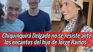 Chiquinquira Delgado por fin habló de su romance con Jorge Ramos  Despierta América [upl. by Analahs]