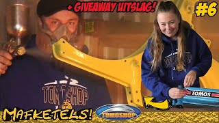 TOMOS PROJECT SCHUREN EN SPUITEN  UITLAAT GIVEAWAY UITSLAG [upl. by Aihseuqram]