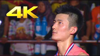 4K50FPS  MS  Lee Chong Wei vs Chen Long  2015 World Championships Final  Highlights [upl. by Sofer]