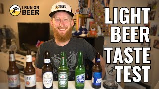 Which Light Beer is Best Blind Taste Test [upl. by Ysdnyl330]