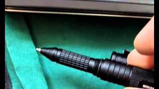 Boker Plus Tactical Pen  Full Review [upl. by Annaeel]