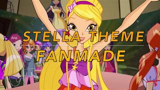 Winx Club  Stella Theme  Fanmade  Instrumental  HD [upl. by Seagrave]