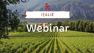 Webinar Italië  Riksja Travel [upl. by Josefina]