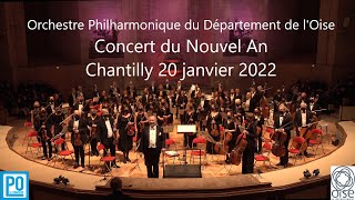 Concert de Orchestre Philharmonique du Département de lOise 22 janvier 2022 [upl. by Eillat877]