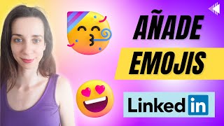 EMOTICONES para LINKEDIN  Andrea Cerdán [upl. by Sekoorb]