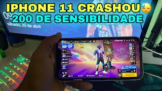 IPHONE 11 NESSA NOVA ATUALIZAÇAO DO FREE FIRE RODOU TUDO NO ULTRA NO MAXIMO [upl. by Odracer721]