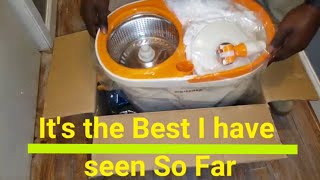 THE NEW MASTERTOP Spin Mop and Bucket with Wringer Set  Quick DIY Set Up [upl. by Blaine]